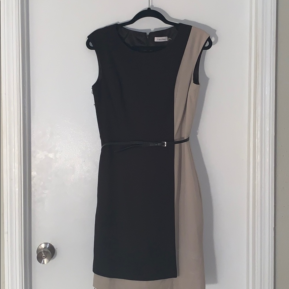 Black and Tan dress